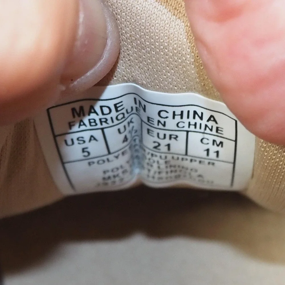 Michael‎ Kors MK Oake 2 Signature Sneakers Tan Toddler 5